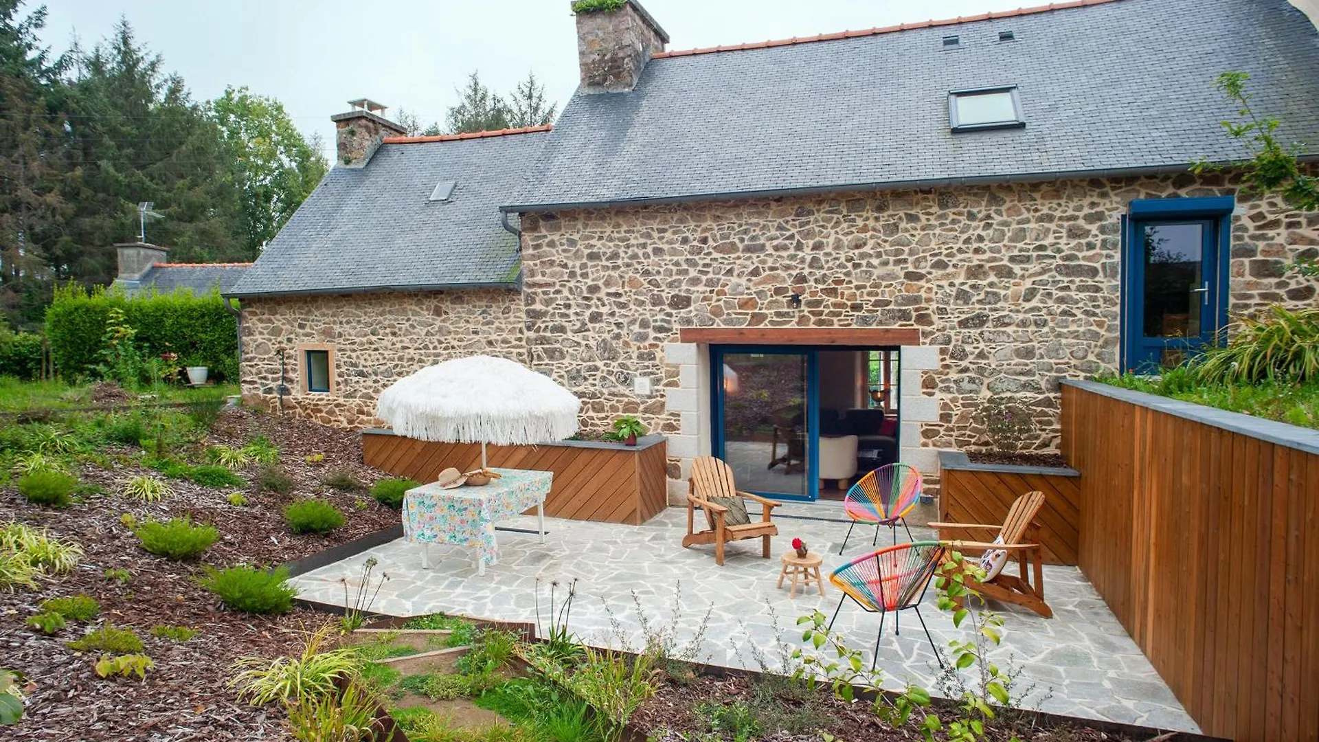 Ty Gouanac'H Maison De Charme Proche Mer Entierement Renovee Gommenecʼh 別荘